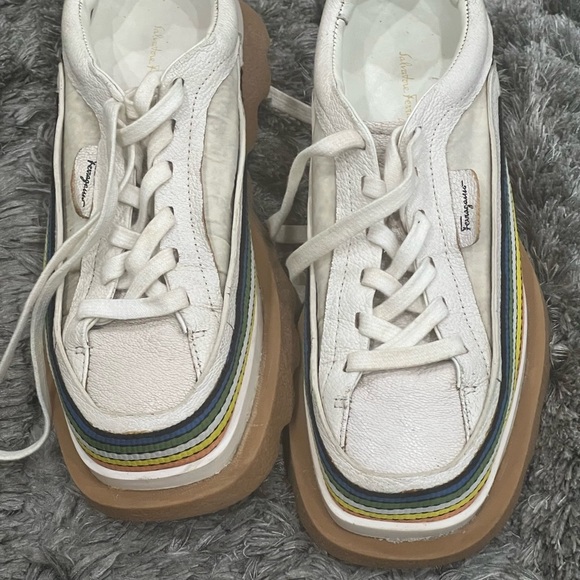 Salvatore Ferragamo Shoes - Salvatore Ferragamo Degrees Rainbow Sneaker Shoes